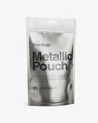 Designers can easily edit the free mockup according to their requirement. Metallic Stand Up Pouch Mockup Half Side View In Pouch Mockups On Yellow Images Object Mockups Free Psd Design Mockup Psd Bottle Mockup