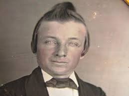 gentleman daguerreotype photo by publisher/photographer Samuel Dwight  Humphrey