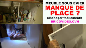 Meuble Sous Evier Cuisine Amenager Pour Gagner De La Place Youtube