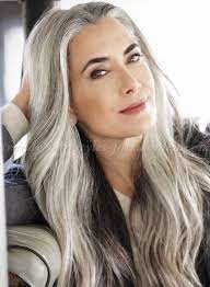 Whether you're in the market for a short hairstyle or a long one, these looks are a few of our favorites. Hairstyles For Long Grey Hair Over 50 Long Gray Hair Long Hair Styles Grey Hair Over 50