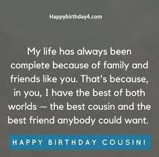 Birthday Paragraph For Cousin 200 Happy Birthday Cousin Wishes Happy Birthday Happy Birthday Cousin Happy Cousins