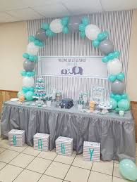 I Like The Spacers On The Balloon Arch Decoracion Baby Shower Nina Decoraciones De Baby Shower Para Ninos Juegos De Fiesta Shower