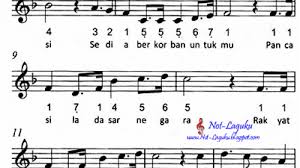 Untuk memilih lagu apa yang ingin di cari langsung klik aja di daftar isi, semoga bermanfaat berikut ulasan selengkapnya. Garuda Pancasila Sudharnoto Not Angka Lagu