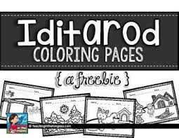 Iditarod Coloring Pages Freebie Iditarod Iditarod Activities Learning Websites For Kids