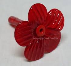 Low to high the aspects hummzinger little fancy feeder features a detailed red polycarbonate cover with raised flowers,. Replacement Parts For Hummingbird Feeders At Creektreeusa Humming Bird Feeders Glass Hummingbird Feeders Red Flowers