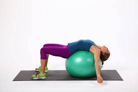 Stretch It Chest Opener On The Ball Ball Exercises Exercise Yoga Ball Exercises
