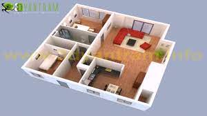We're happy to show you hundreds of small house plans in every exterior style you can think of! Small House Plans 3 Bedrooms 3d Gif Maker Daddygif Com See Description Youtube