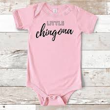 Little Chingona Bodysuit Latina Baby Girl Bodysuit Spanish Etsy In 2021 Spanish Baby Clothes Baby Outfits Newborn Baby Girl Onsies
