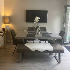Halmstad Dining Table And 4 Hix Chairs Barker Stonehouse In 2020 Dining Table Dining Table Design Modern Dining Table Design