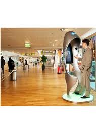 Skype Station Digital Signage Interactive Kiosk Digital Kiosk