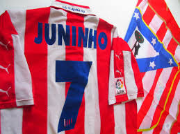 821 atletico madrid soccer jerseys products are offered for sale by suppliers on alibaba.com, of which soccer wear accounts for 2%. Atletico Madrid 1997 1998 Home Football Shirt Jersey Camiseta 7 Juninho Puma Xl Ebay Football Shirts Atletico Madrid Football Jersey Shirt
