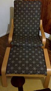 Super Easy Ikea Poang Chair Cover Diy Diy Chair Covers Ikea Poang Chair Ikea Chair Cover