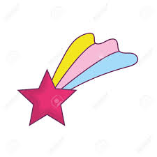Icono De Estrella Fugaz Sobre Ilustracion De Vector De Fondo Blanco Ilustraciones Vectoriales Clip Art Vectorizado Libre De Derechos Image 85121170