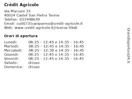 We did not find results for: á… Orari Di Apertura Credit Agricole Via Marconi