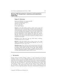 By the late 90s, boeing began considering a program to replace boeing 767 aircraft. Pdf Boeing 787 Dreamliner Avionics And Electronic Flight Bag