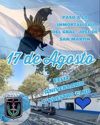 Ver más ideas sobre 17 de agosto, san martin, jose de san martin. La Cartelera Del Futbol Del Club 17 De Agosto Repost Club17deagostook Club Cultural Y Deportivo 17 De Agosto 17deagosto Dia Del Paso A La Inmortalidad