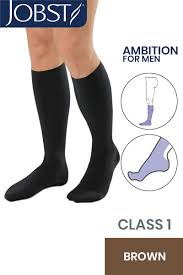 Measuring for compression stockings and apparel has never been. Jobst For Men Ambition Class 1 Brown Below Knee Compression Stockings Compression Stockings