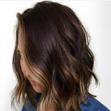 55 Partial Blonde Streaks On Dark Brown Hair Highlights For Dark Brown Hair Dark Hair With Highlights Hair Color Light Brown