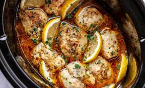 This helps to seal in the juices and keep it tender. Lemon Garlic Butter Chicken Thighs Recipe With Green Beans Best Chicken Thighs Recipe Eatwell101