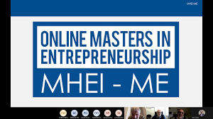 Erasmusdays Masters In Entrepreneurship Project Information Session Youtube