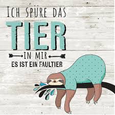 Ich Spure Das Tier In Mir Es Ist Ein Faultier Personello Visual Statements Faultier Tiere Faultier Bilder