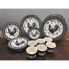 Bowl, plate, dishes, pinggang, enamelware, dishwasher, shoe closet. Sale Set 24pcs Churchill Rooster Tableware Claytan Series Pinggan Mangkuk Ceramic Plate Bowl English Style Shopee Malaysia