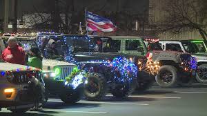 Check out this gallery of christmas jeeps!. Jingle Jammin Jeep Parade Brings Holiday Lights To Seniors