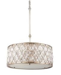 Feiss Lucia Collection Crystal Oval Pendant Reviews All Lighting Home Decor Macy S Wide Pendant Light Pendant Light Drum Pendant Lighting