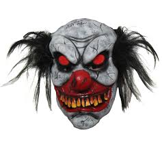Deze zombie peepshow killer clown platform laarzen zijn met de hand geschilderd en getextureerde met grote clowns. Zombie Clown Met Lichtgevende Ogen Partycorner Nl