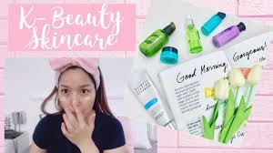daily skin care routine kbeauty