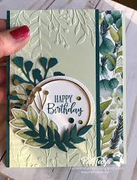 Can't participate 'live' that's ok too—we've got you covered. Forever Greenery Stamping Up Cards Cards Handmade Leaf Cards