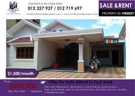 Villa For Sale Rent In Phnom Penh Toul Kork Phnom Penh Villa Property House Styles