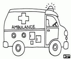 Kleurplaat Ambulance Google Zoeken Transportation For Kids Ambulance Craft Coloring Pages For Kids