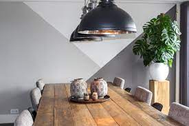 het effect van kleurvlakken op de muur
