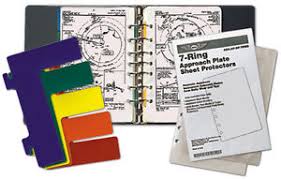 details about 7 ring binder kit by asa jeppesen approach charts asa ap kt 7rng