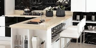 Glass cabinets can also be used in conjunction with solid cabinetry for a bigger impact, especially with an interesting design pattern, such as net or leaf. Modern Toughened Glass Kitchen Cabinet Op14 094