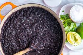 how to cook dry black beans