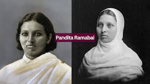 Indian social reformer Pandita Ramabai ...