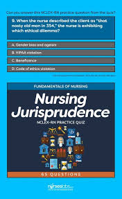 Nclex Quiz Nursing Jurisprudence Legal And Ethical Considerations In Nursing 65 Questions Nclex Nclex Rn Practice Questions Nurse