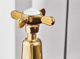 Free shipping on orders over $99! Discover Easton Classic Two Hole Bridge Gooseneck Kitchen Faucet Metal Lever Handles Online Waterworks