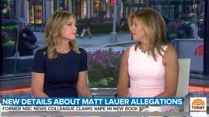 Fox news anchor and author gretchen carlson is filing a sexual harassment lawsuit against ceo roger ailes. Today Show Hosts Share Shocking And Appalling Matt Lauer Rape Allegations Marketwatch