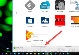 Como crear accesos directos de aplicaciones Chrome en el escritorio - Guía