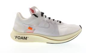 Nike Zoom Fly Off White Black Silver In 2020 Nike Zoom White Nikes Off White Shoes