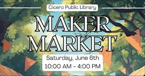 Maker Market at the Cicero Public Library