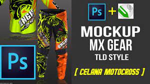 Download Mock Up Mx Gear Celana Motocross Photoshop Tutorial Youtube