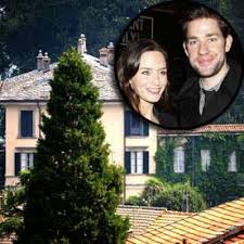 They had been staying at u.s. First Photos Emily Blunt John Krasinski S Italian Wedding