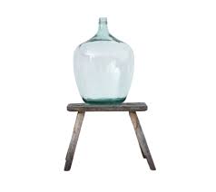 Grosser Glasballon Demijohn Weinballon 1950er Jahre Etsy Blue Glass Glass Balloons