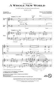 We did not find results for: A Whole New World Alan Menken Chor Noten