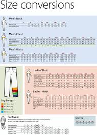 Discover our new range of safety shoes sportswear ! Size Conversion Chart