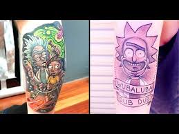 Rick and morty coloring pages. 10 Bad Rick Morty Tattoos Youtube